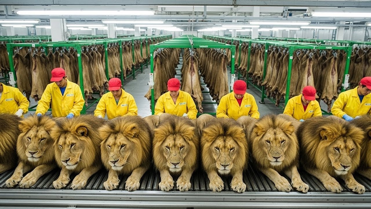 Inside the Secret Lion Leather Factory — How Million Dollar Luxury Products Are Made Full Process