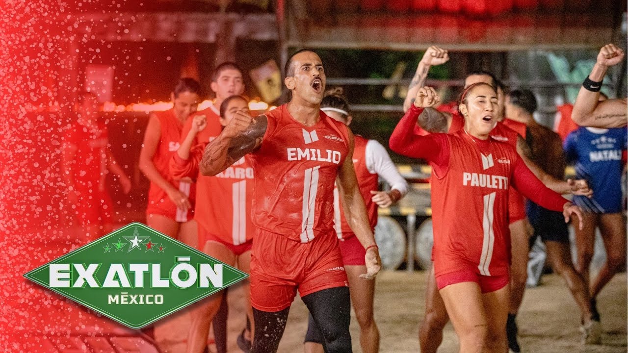 ¡Emilio le da un punto más a los Rojos que van a la punta en el marcador!🔴👊 | Exatlón México 2026