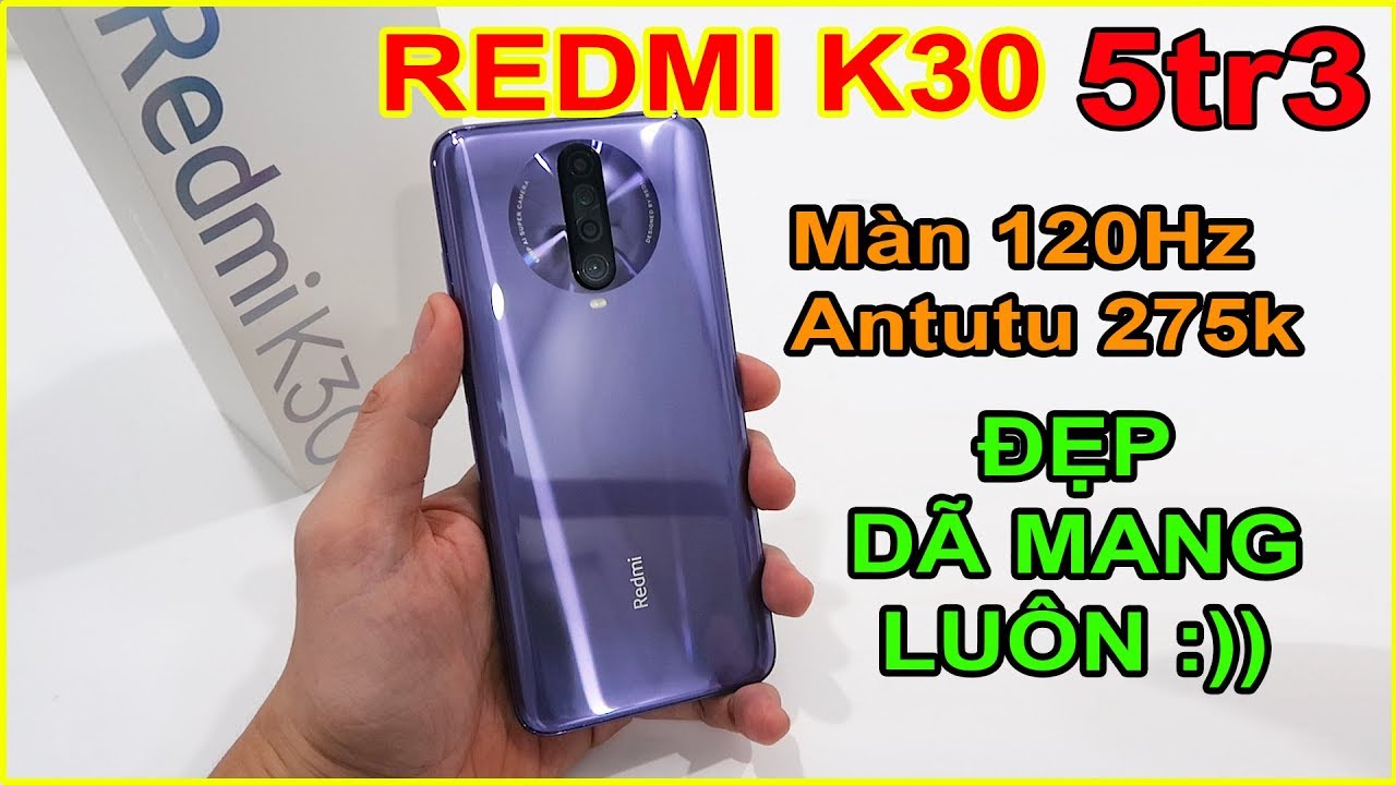 Mở hộp Xiaomi Redmi K30 giá 5tr3 trên LAZADA, SHOPEE. Liệu có đáng mua không? | MUA HÀNG ONLINE