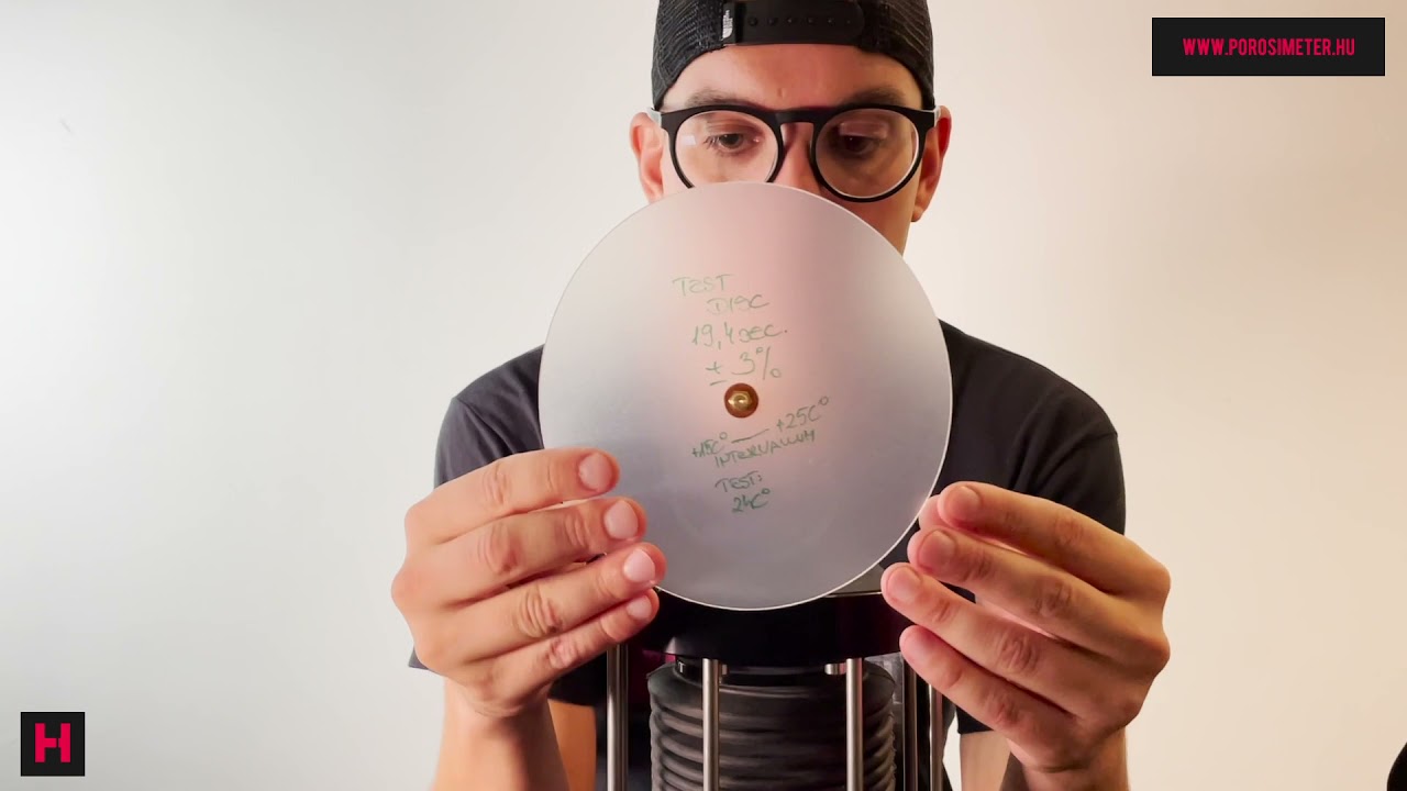 POROZIT N2 | Accuracy check | Porosity meter