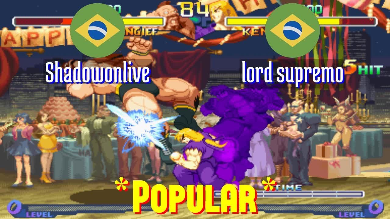 FT10 @sfa2u: Shadowonlive (BR) vs lord supremo (BR) [Street Fighter Alpha 2 sfa2 Fightcade] Dec 24