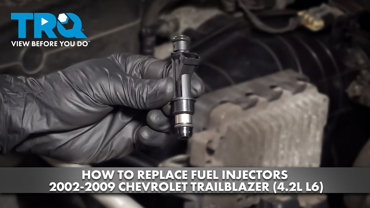 Как заменить топливные форсунки Chevrolet Trailblazer (4.2L L6) 2002-2009 гг.