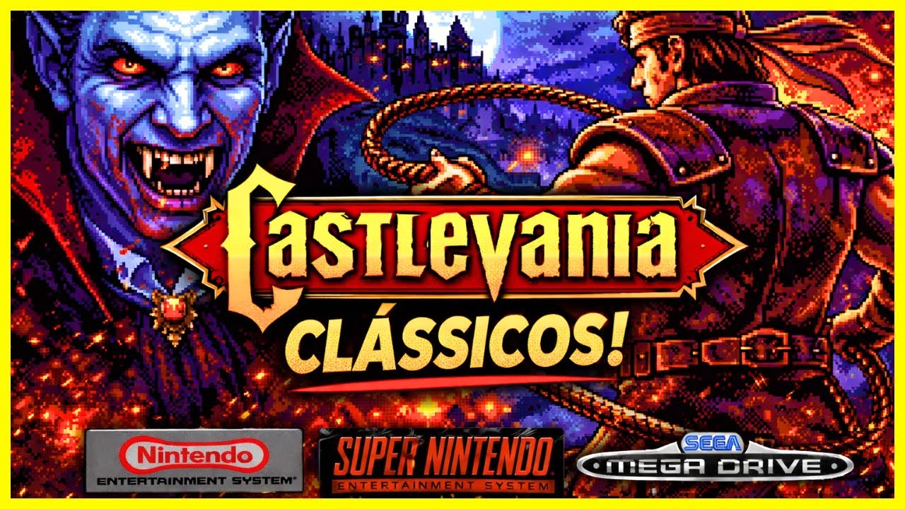 CASTLEVANIA CLÁSSICOS | NES, SNES e Mega Drive !!!