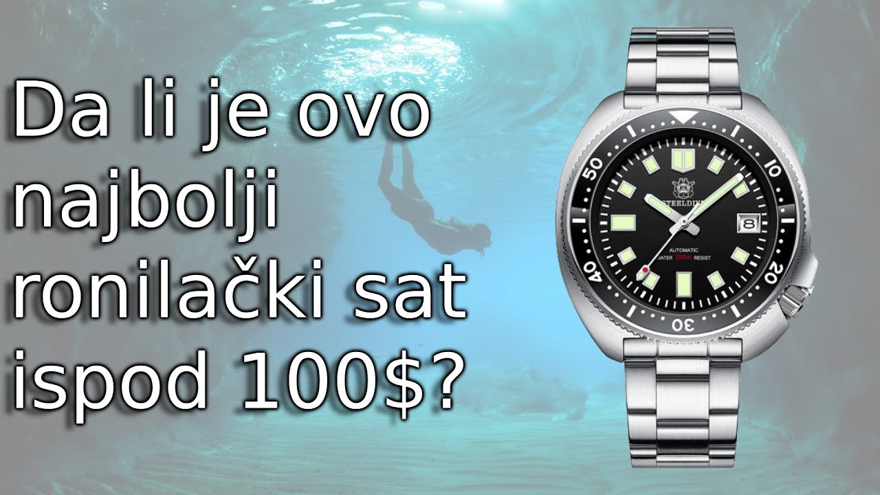 ⌚️Steeldive 1970 - da li je ovo najbolji ronilački sat sa Aliexpress-a ispod 100$? (4K)⌚️