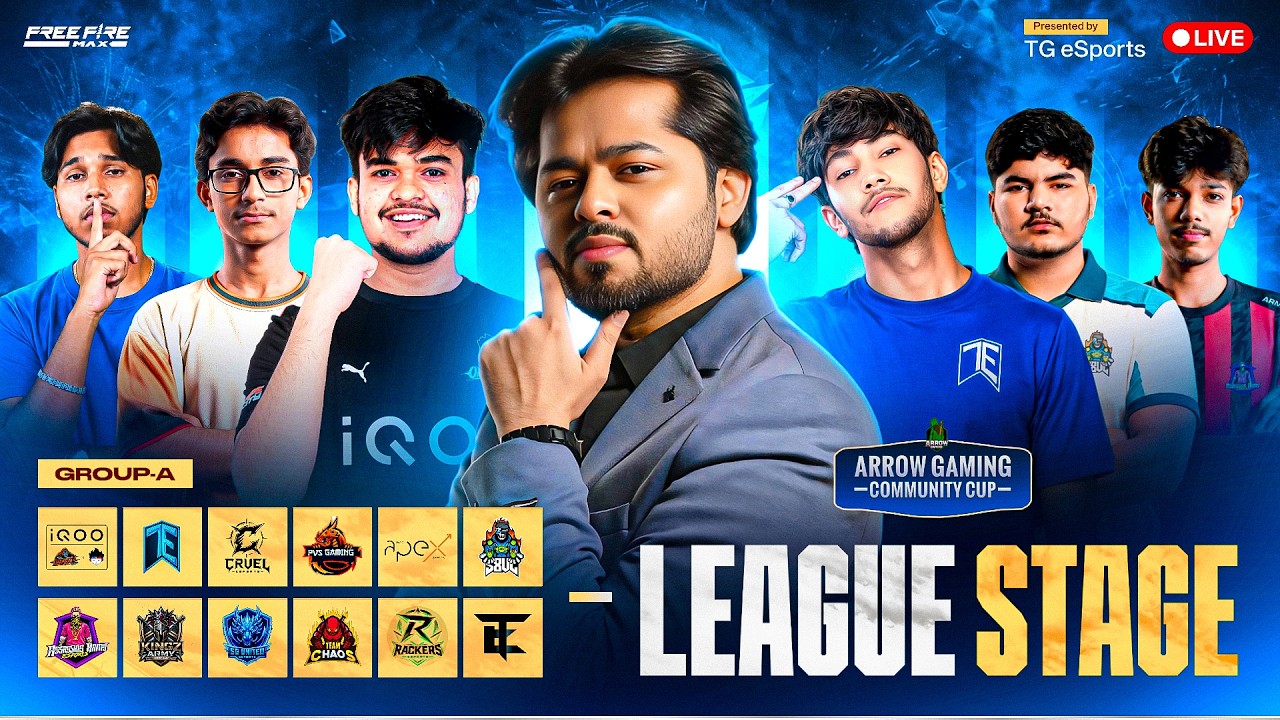 Arrow Gaming Community Cup &ndash; Group A Presented by TG Esports🔥Team Elite , iQOO OG x TSG , TE