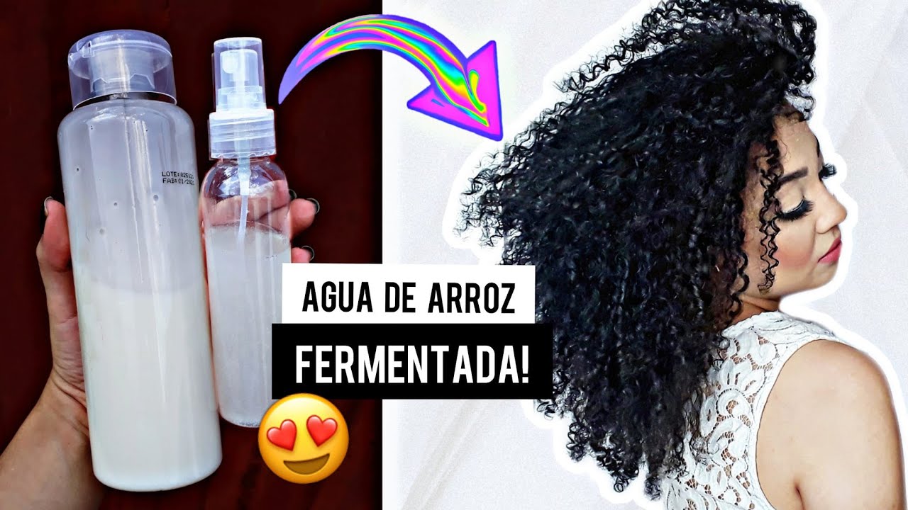 ÁGUA DE ARROZ FERMENTADA FAZ O CABELO CRESCER EM POUCOS DIAS 😱 USE JÁ!   #CrescimentoCapilar 01