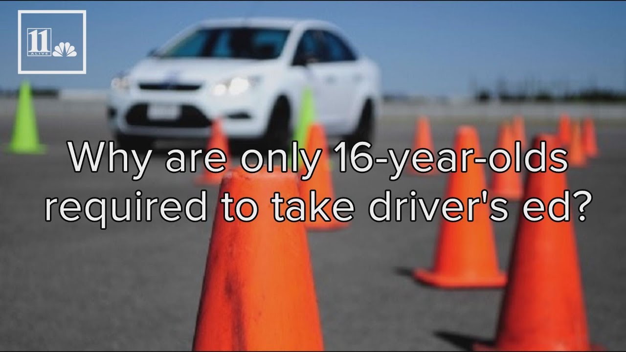 Why are only 16-year-olds required to take driver education in Georgia?
