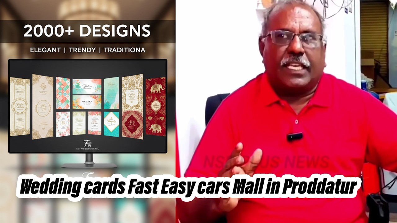 Wedding cards Fast Easy cars Mall in Proddatur
