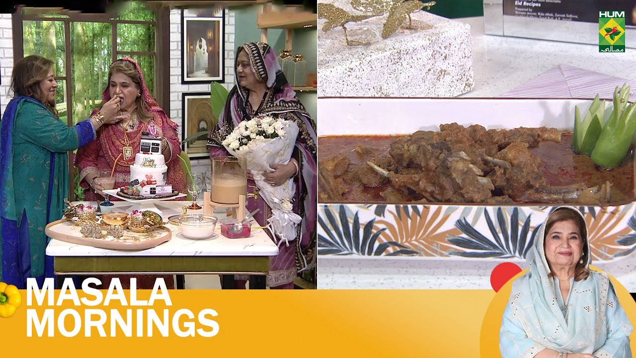 Sikandari Qorma & Chicken Sambhar | Masala Mornings Birthday Special | Shireen Anwar | 14 Apr 2025