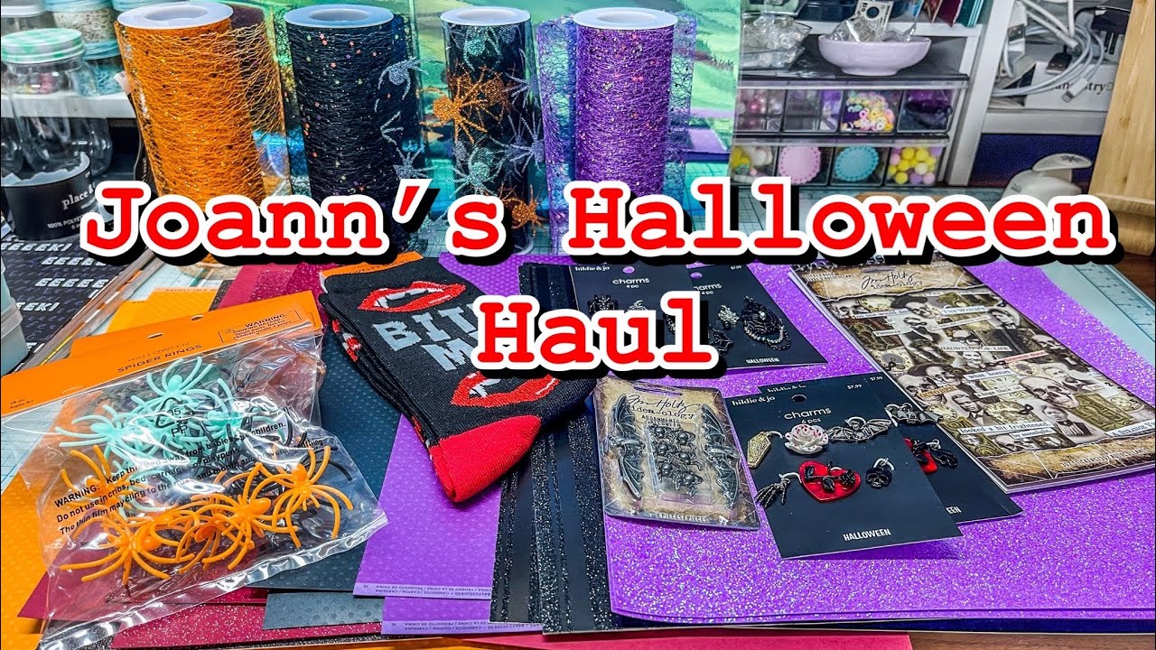 Joann's Halloween Haul!