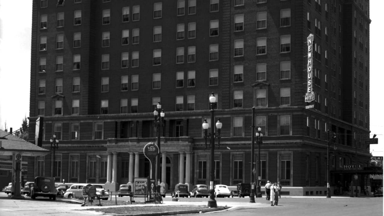 Salt Lake City HIstory Minute - The Newhouse Hotel