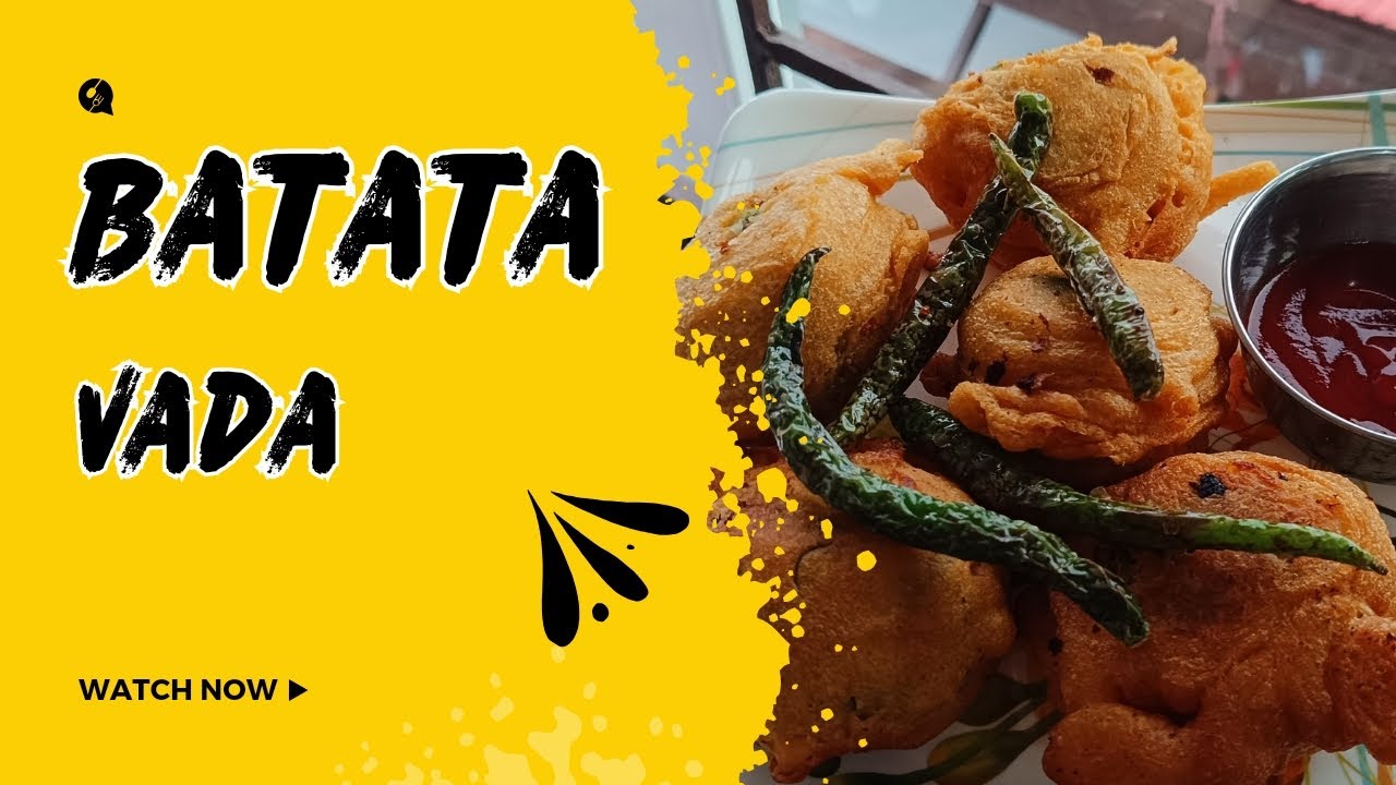 Easy and simple recipe for Batata Vada | Easy Evening snack recipe.