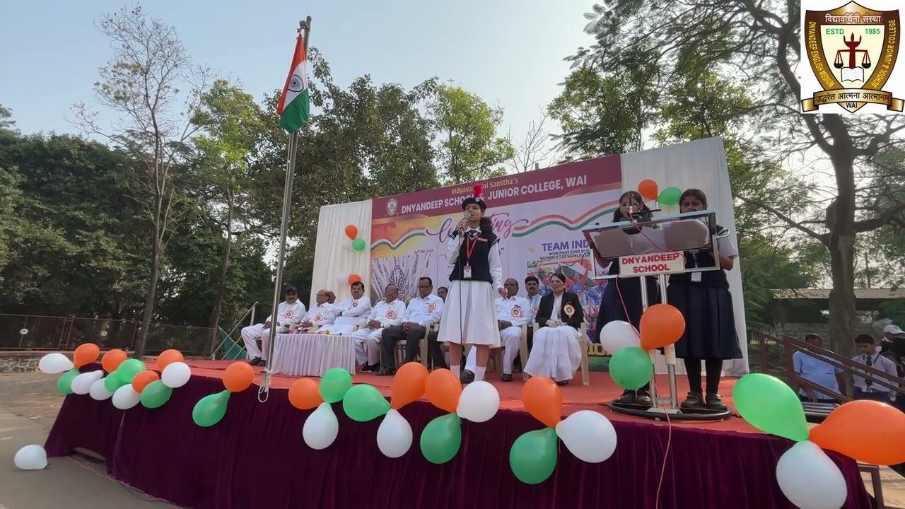 Young voice, strong values — Republic Day speech by Miss Vedantika Ganesh Yewale.