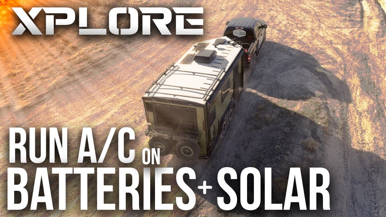 AC OFF GRID!! LITHIUM BATTERIES!