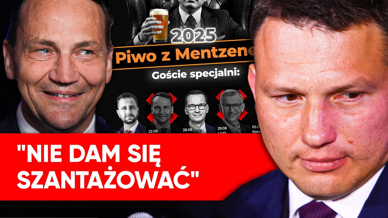 Kolejna afera o piwo z Mentzenem. Sikorski stawia warunki. 