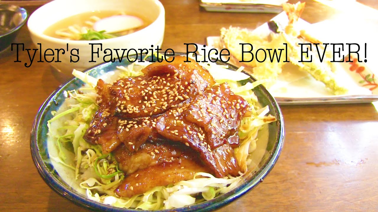 TYLER'S FAVORITE RICE BOWL: Sato no Udon in Kamakura