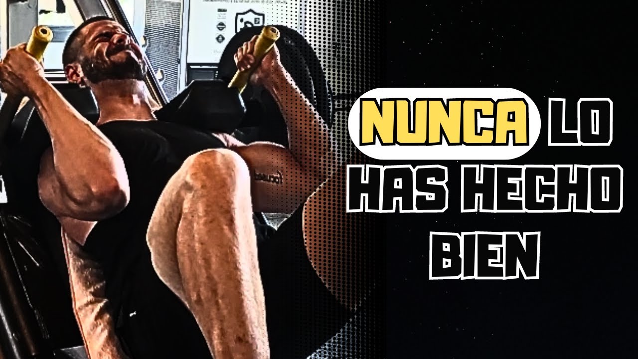 Por ESTE MOTIVO NO te CRECEN las PIERNAS en el GYM