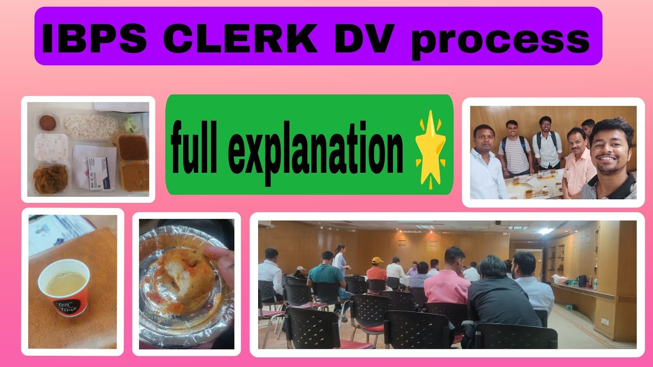 DV process of IBPS clerk | Pnb clerk #ibpsclerk #bankresult