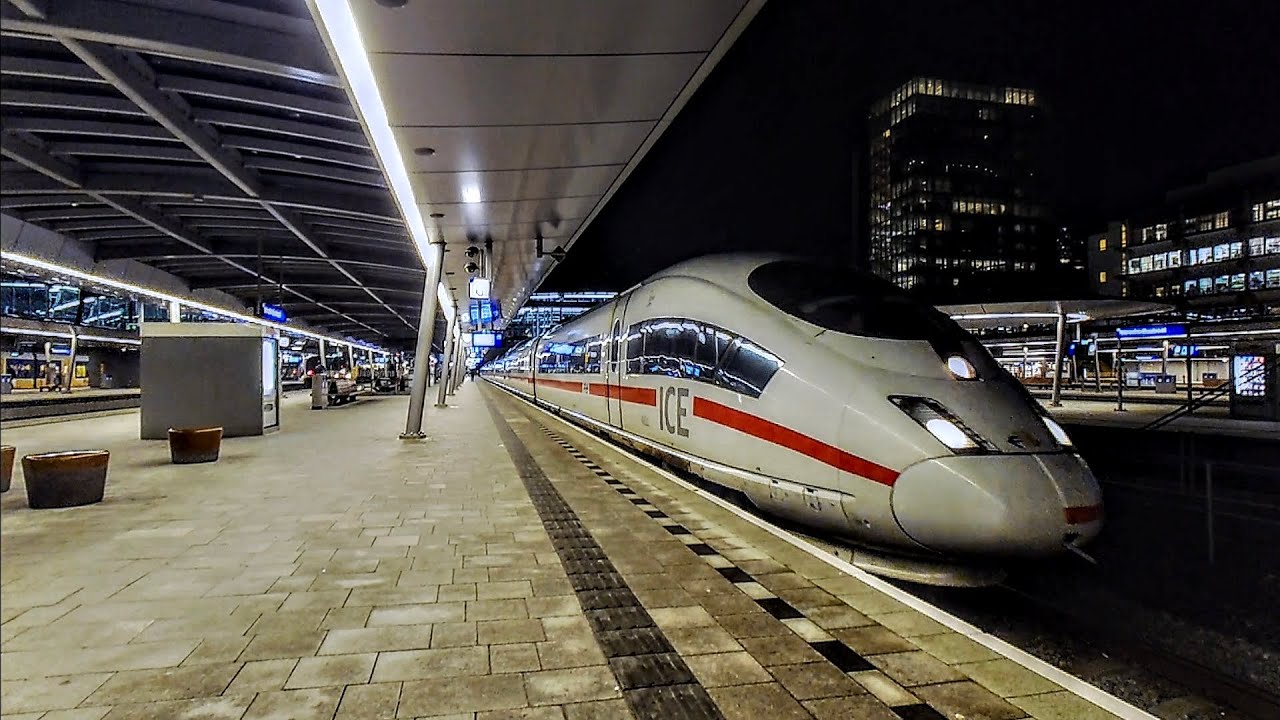 A troubled departure for the NSI ICE 3M international service... - Departure -