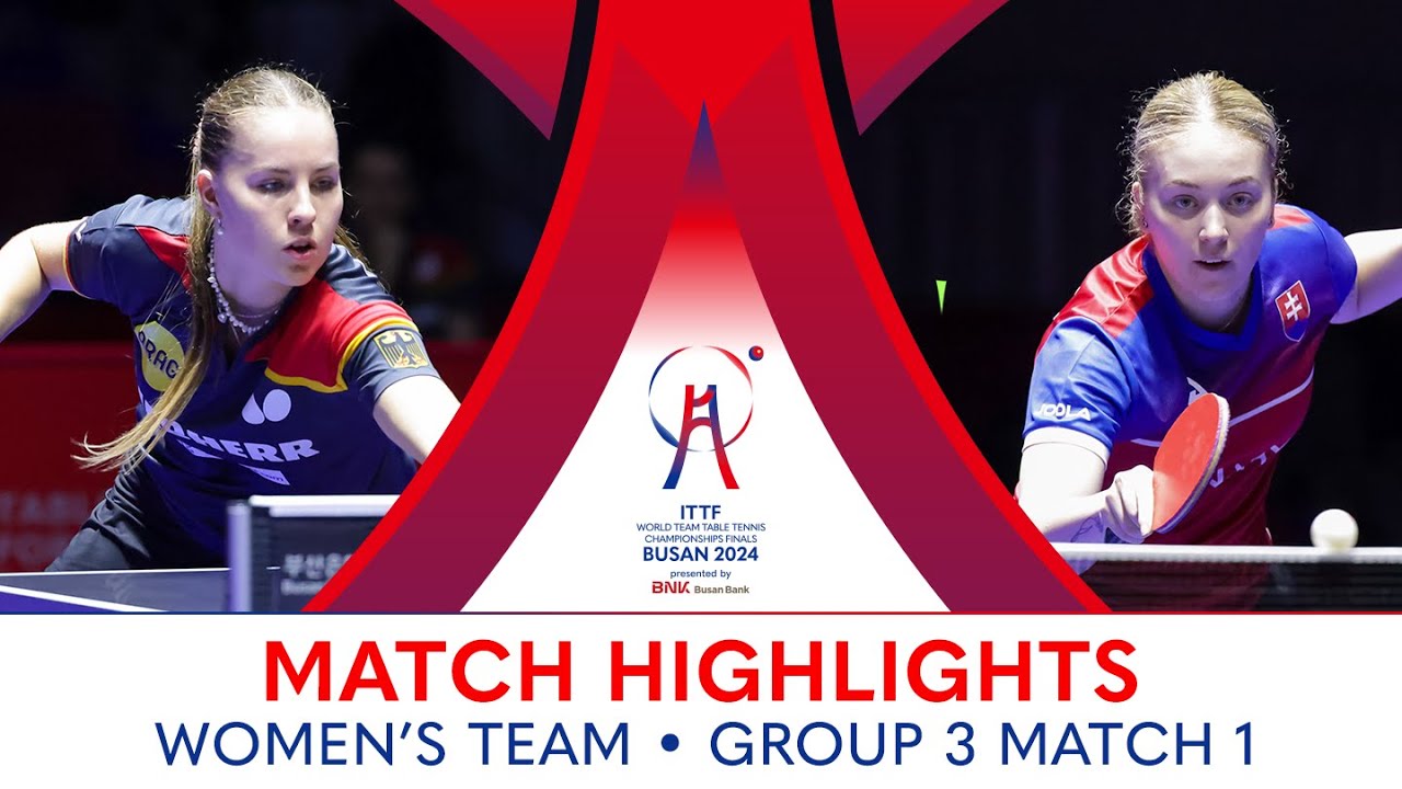 Ema Labosova (SVK) vs Annett Kaufmann (GER) | WT G3 - Match 1 | #ITTFWorlds2024