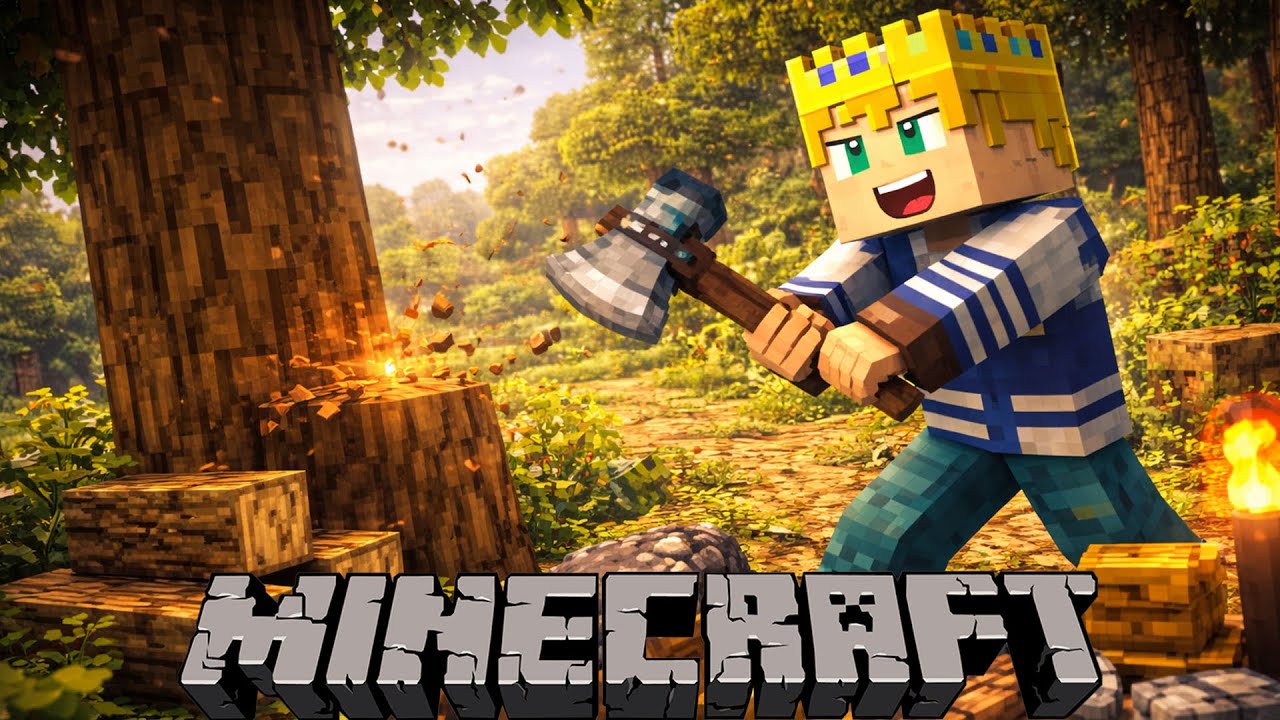 Let's Play Minecraft [4k] [Blind] [German/Deutsch] -VORBEREITUNG TRAIDING HALL-