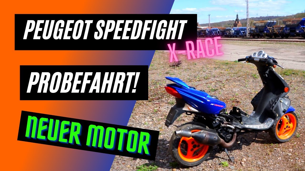 Peugeot Speedfight 2 Testfahrt nach MOTORREVISION - Zylinder EINFAHREN?