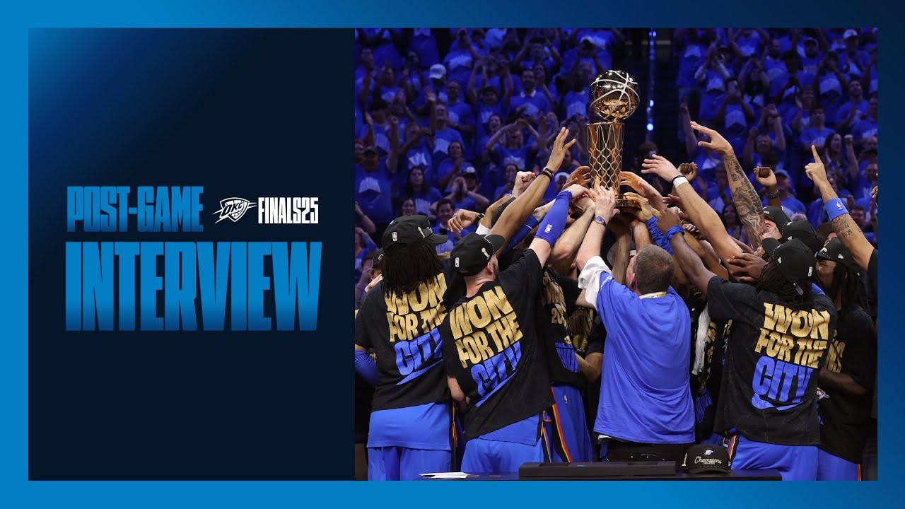 Post Game Full Interviews with Nick Gallo | OKC Thunder vs Indiana Pacers | June 22, 2025