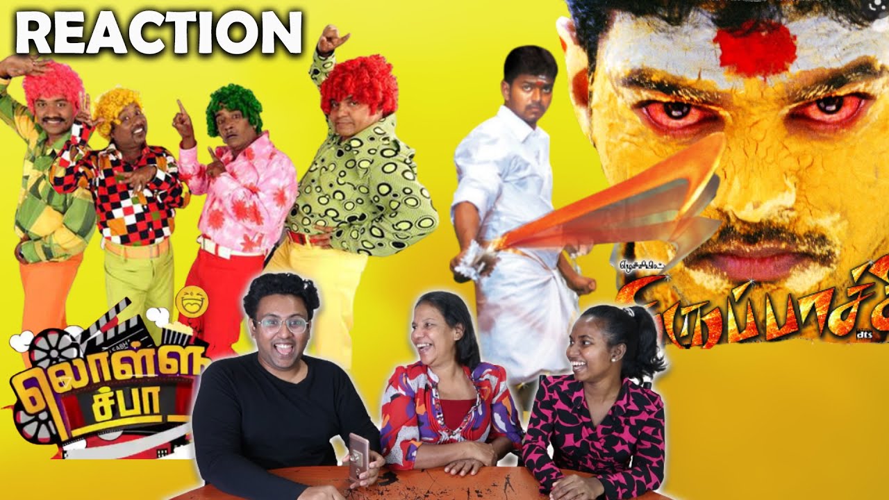 LOLLU SABA COMEDY REACTION 😂|| THIRUPAACHI  SPOOF || Ramstk Family