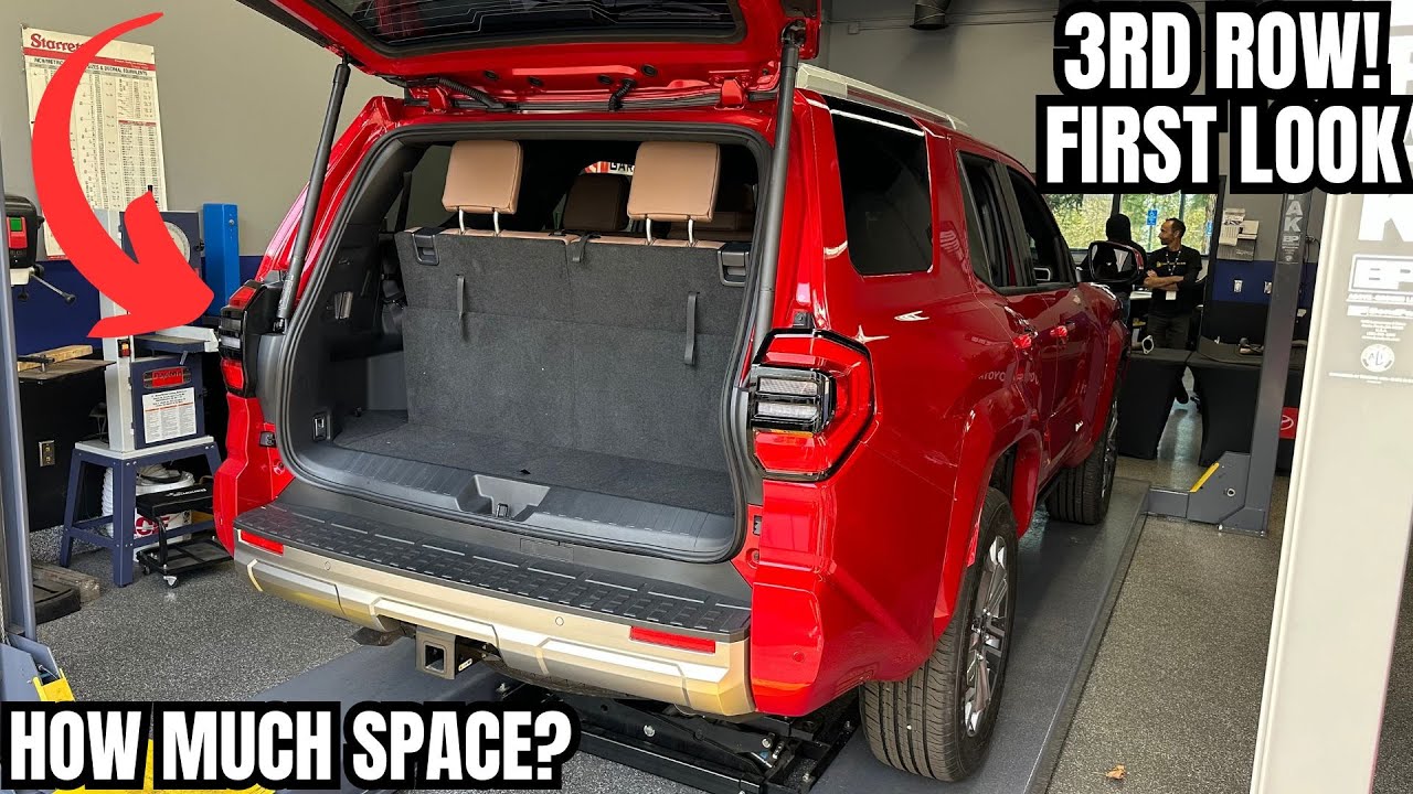 First Look at New 6th Gen 4Runner With 3rd Row!!! 2025 4R Limited