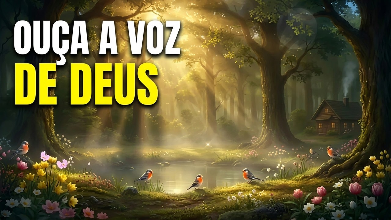 🌅🙏1 Hora de Música Cristã no Bosque 🌿 Palavra de Deus para Paz e Descanso🌿🙏