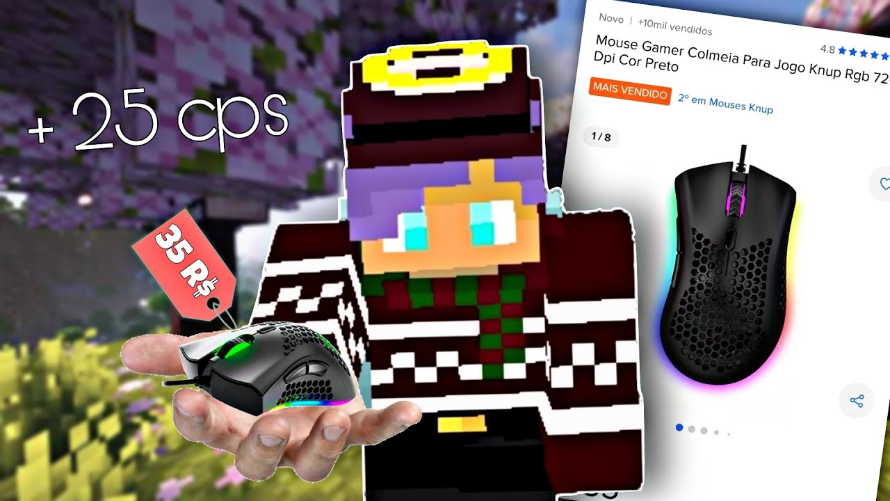 Conheça O MELHOR Mouse BARATO 🖱️🔥 ( 35R$! )