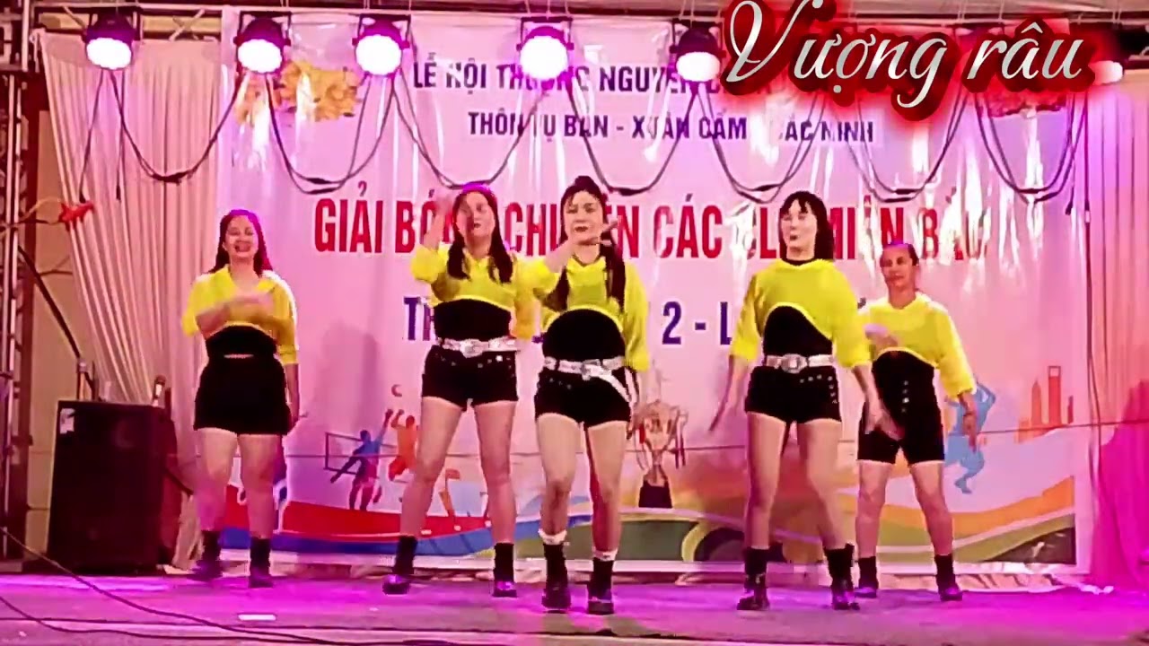 CLB Văn nghệ zumba thôn vụ lông đêm giao lưu bắc vụ 2 tbn