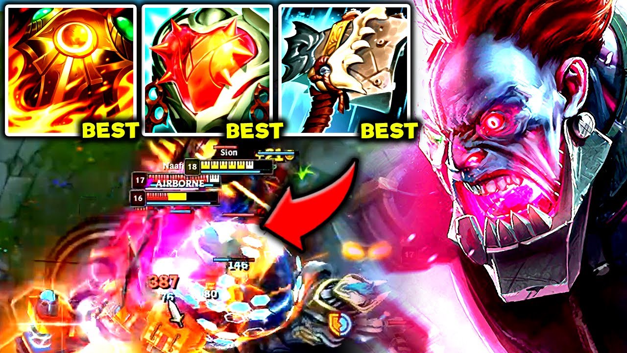 SION TOP DOESN'T NEED A TEAM TO 1V9 THIS PATCH (AND I LOVE IT) - S13 Sion TOP Gameplay Guide