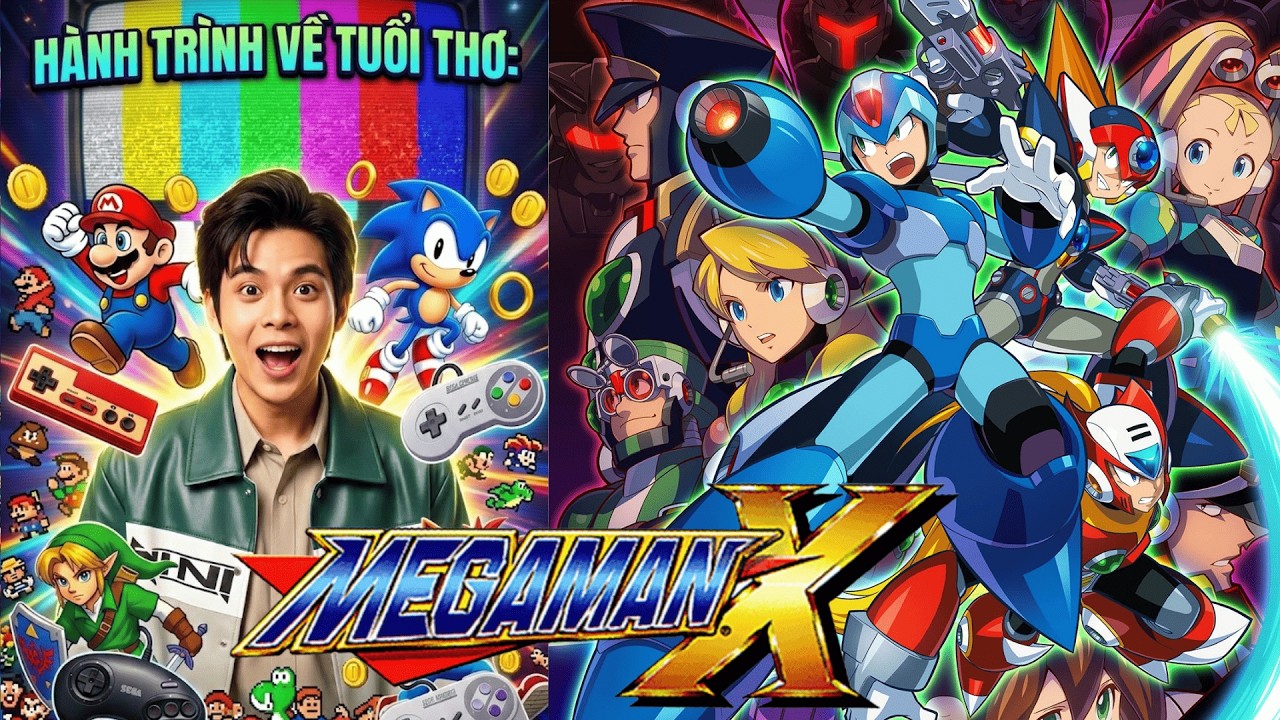Người Già Chơi Game Cổ - Mega Man X4 #2