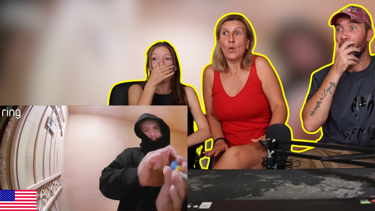 European Family React to Best Security Cam Videos of the Decade