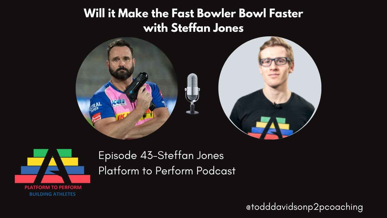 Will it Make the Fast Bowler Bowl Faster with Steffan Jones