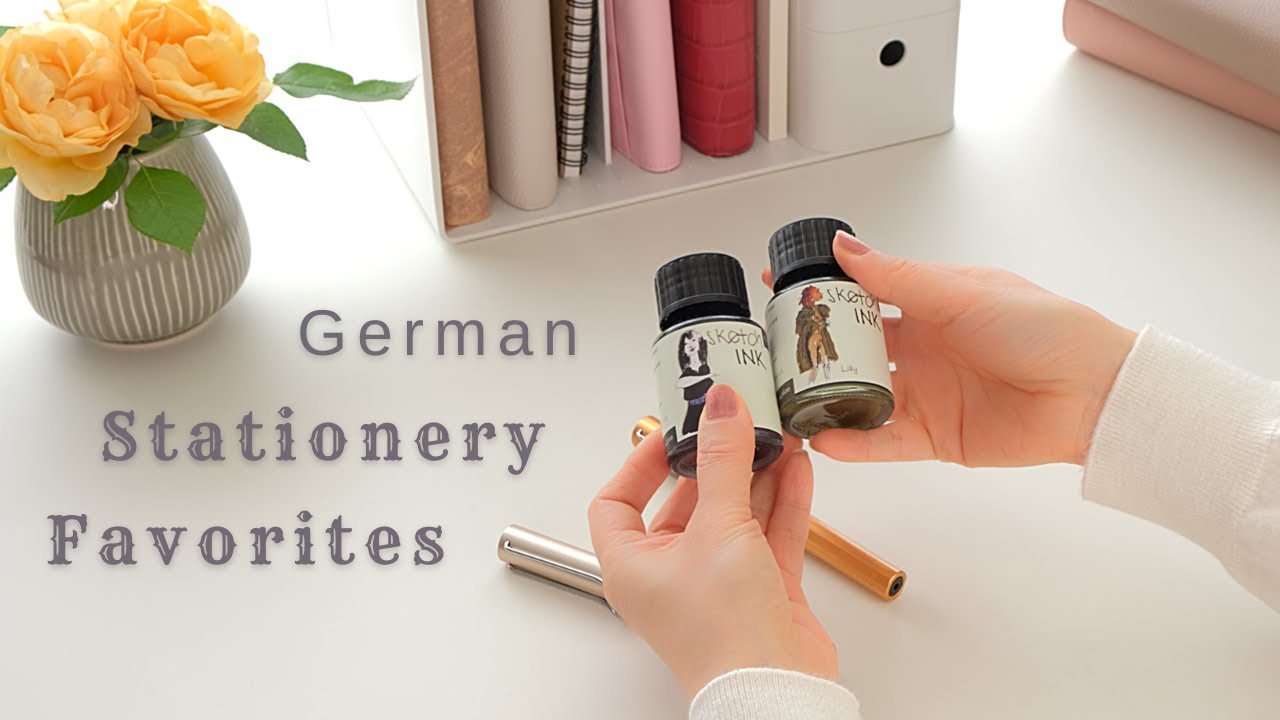 My German Stationery Favorites 私のお気に入りのドイツ文房具 カヴェコ  ロットリング
