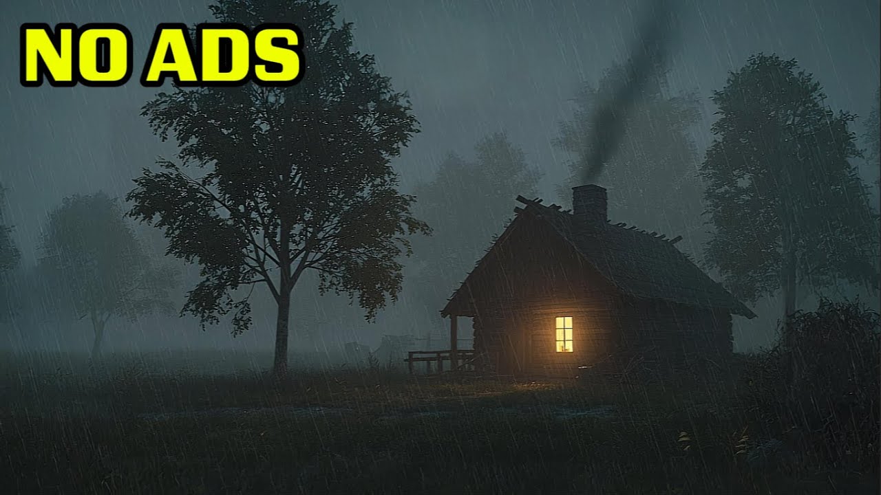 Deep Sleep Rain Sounds (No Ads) Calm Sleep Sounds for Deep Rest