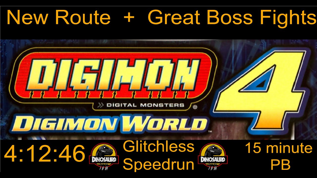 Digimon World 4 Glitchless Speedrun in 4:12:46