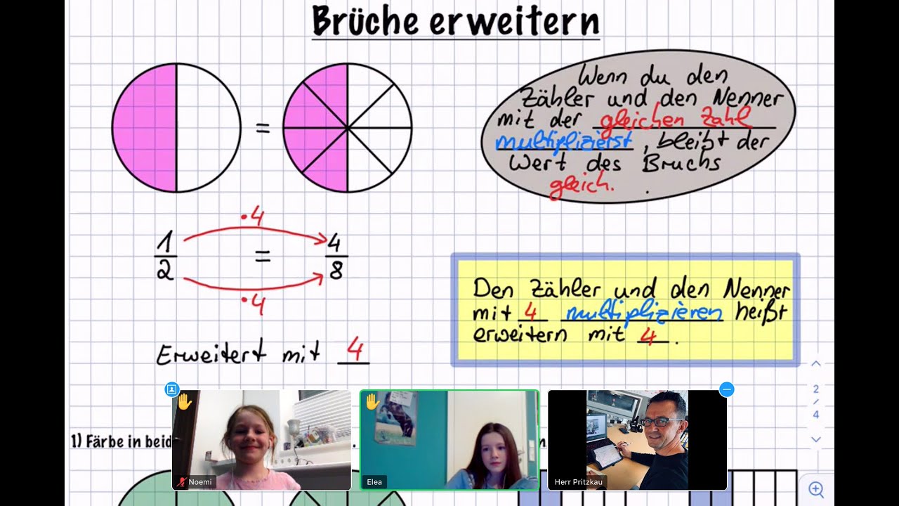 Brüche erweitern (1) I Mathe Homeschooling