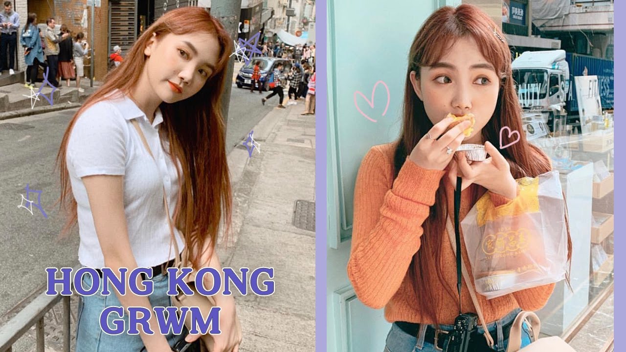 GRWM🌵홍콩 여행중 , 상큼한 색조로 같이 준비해요🌻(feat.봄날씨였던 홍콩) 자기 전 보기 좋은 영상🌙ㅣ달님 DAL RING