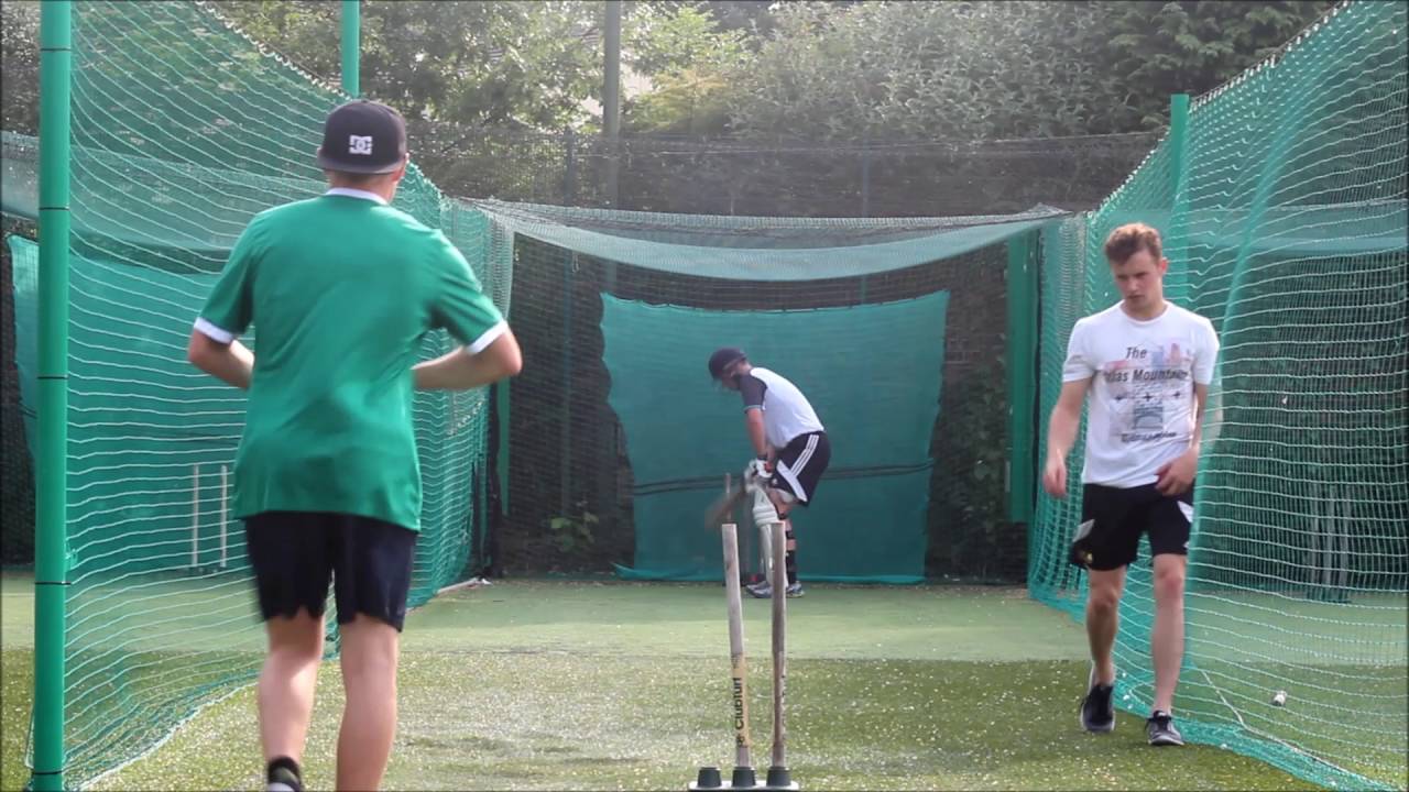 2016 Cricket Nets All of ross batting me and phil bowling