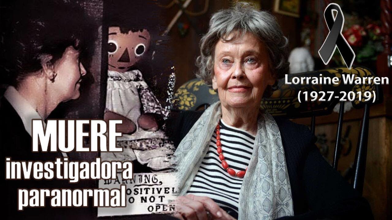 El mundo paranormal está de luto!! · Lorraine Warren 1927-2019