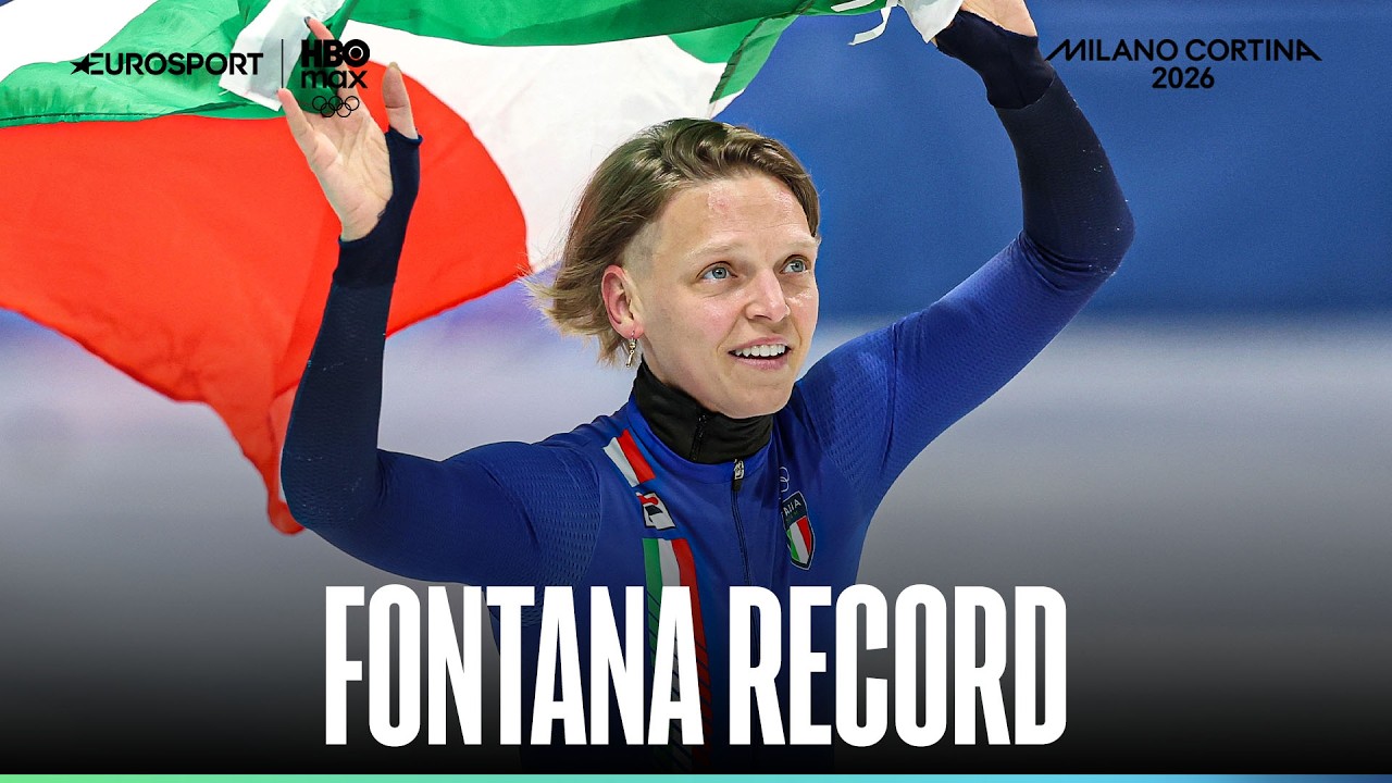 FONTANA INFINITA! Medaglia d'ARGENTO nei 500 metri | #MilanoCortina2026