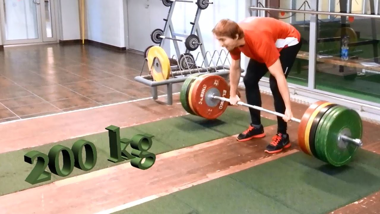 Testing strength - Deadlift 440 lbs/200 kg