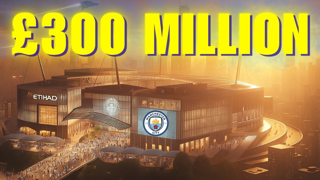 Wewnątrz stadionu Etihad Manchesteru City za 300 milion&oacute;w funt&oacute;w