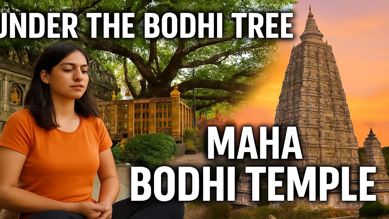 Bodhgaya Road Trip: Visiting the Maha Bodhi Temple & Meditating Under the Bodhi Tree 🙏