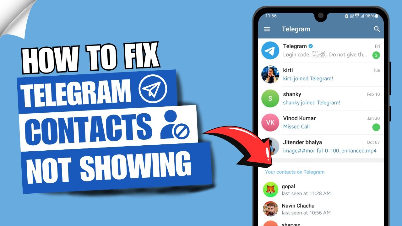 How to Fix Telegram Not Showing Contacts | See Contact Number in Telegram ✅ Problem Solve