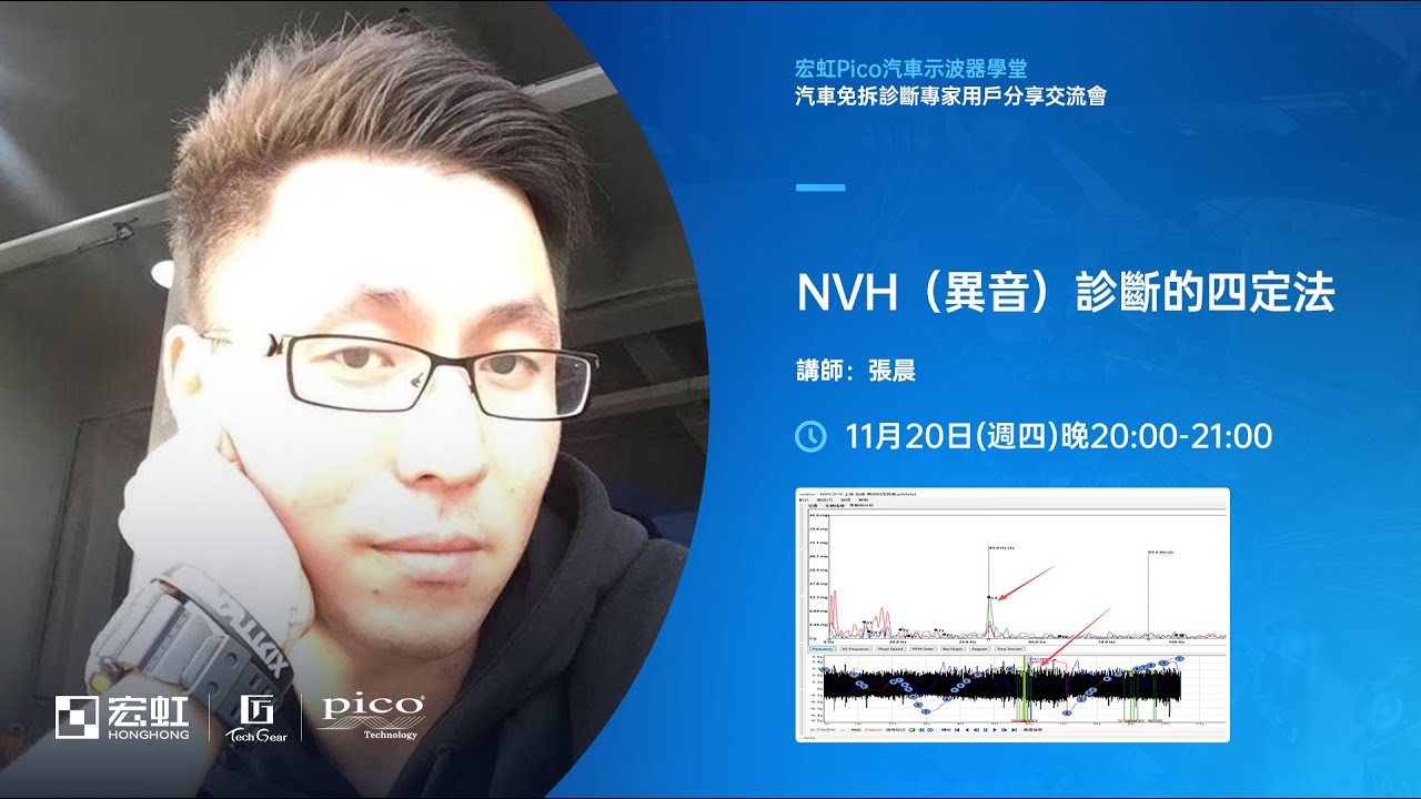 【Pico 專家用戶分享交流會完整版回顧】NVH診斷專題- NVH異響診斷的四定法_張晨老師