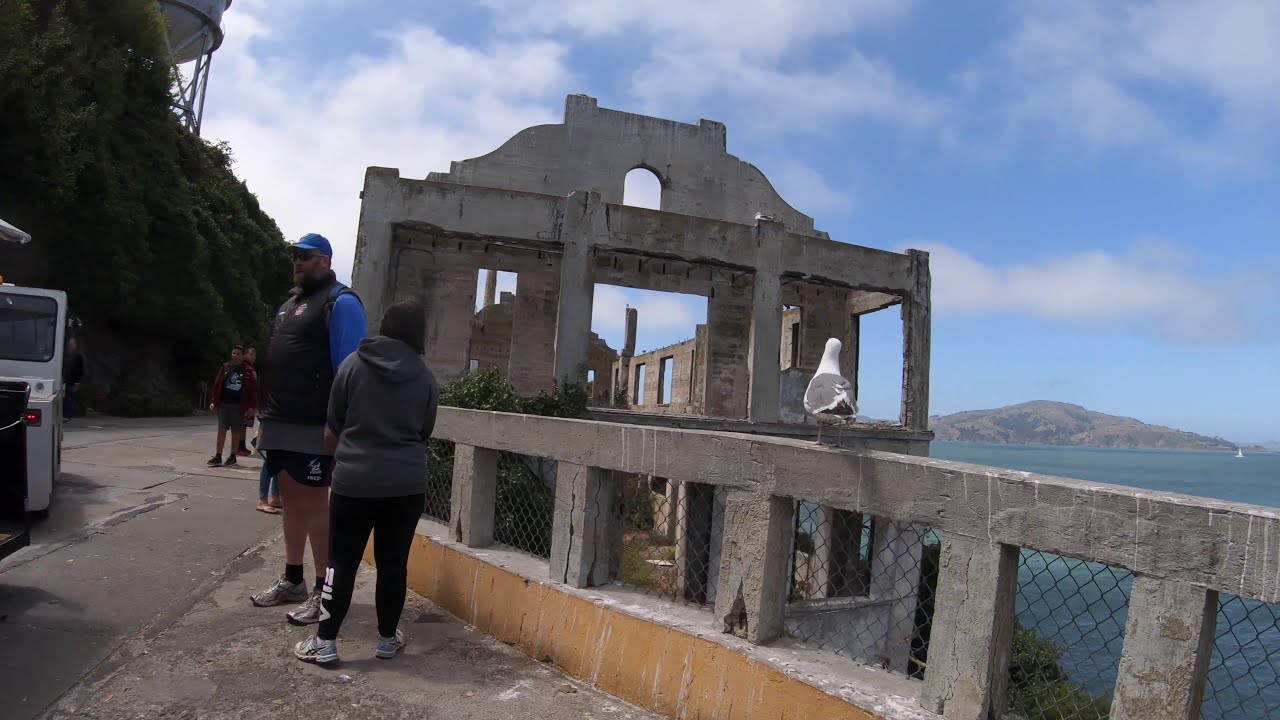 [4K] Alcatraz Prison Walking Tour, With Boat Ride